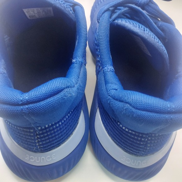 Adidas Pro Bounce 2019 Blue Athletic‎ Running Shoes Sneakers Mens Size 7.5 main image 4